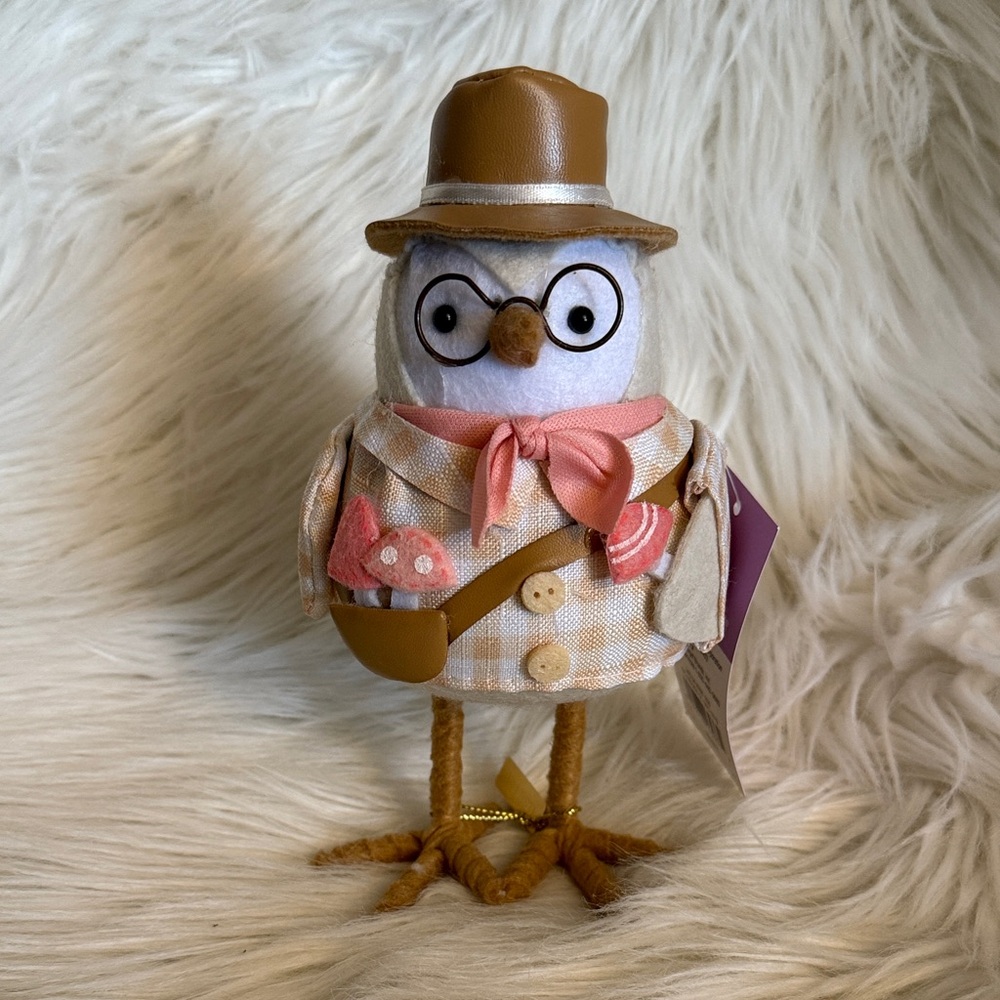Target Featherly Friends 2024 Truffle Easter Spring Mushroom Decorative Bird
